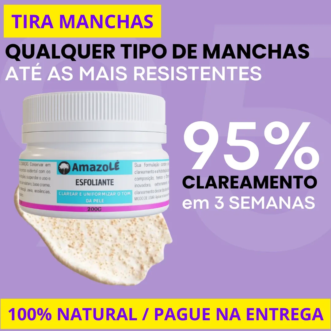 Clareador de Manchas de Pele